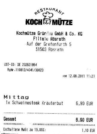 sdvr Hffner Kochmtze Restaurant